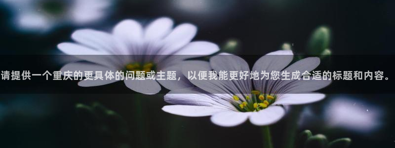 意昂体育4平台是正规平台吗：请提供一个重庆的更具体的